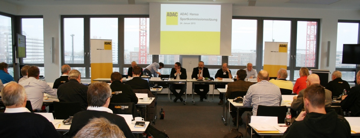 ADAC Hansa Sportkommissionssitzung am 24. Januar 2015
