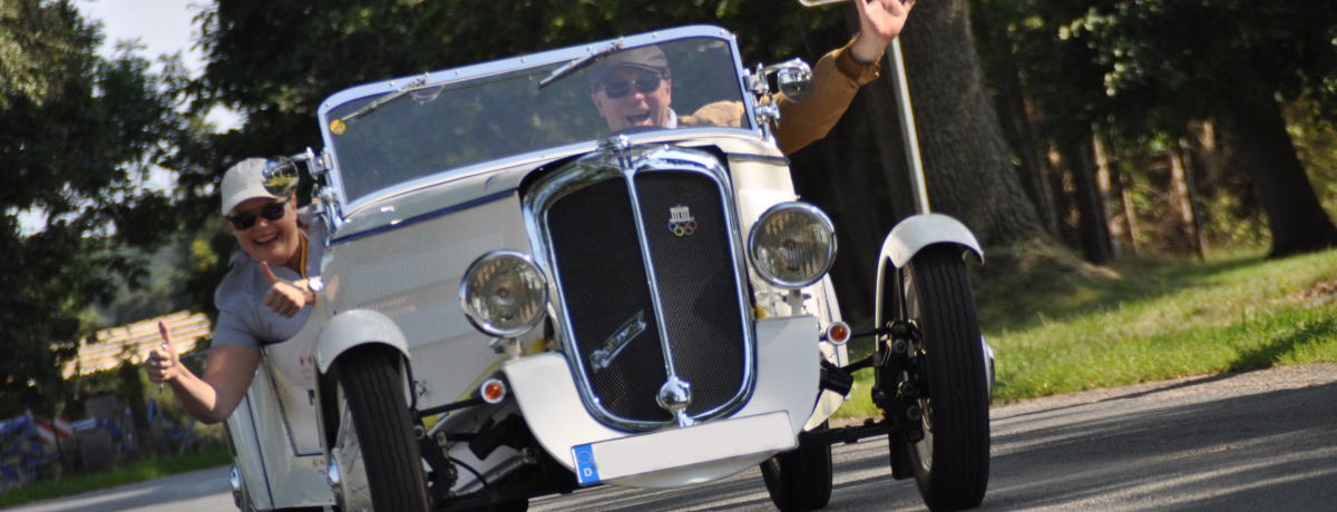 ADAC Sunflower Rallye 2016: Zeitreise durch 100 Jahre Automobilgeschichte