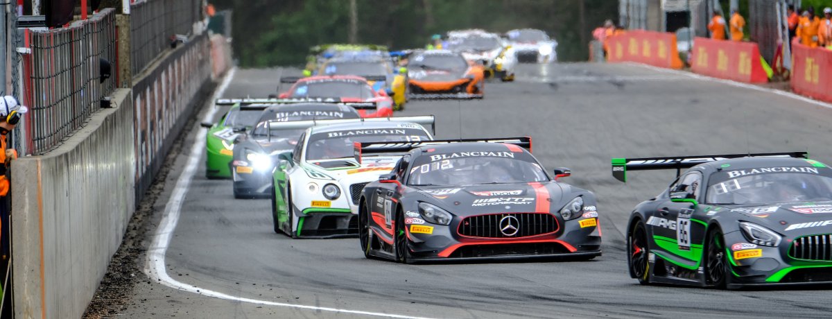 ADAC Team HSA Fahrer M. Buhk behauptet Führung in Blancpain Sprint Cup in Zolder