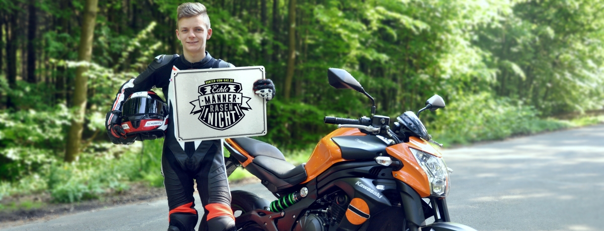 Biker setzen beim HH MOGO ein Zeichen gegen unangepasste Geschwindigkeit