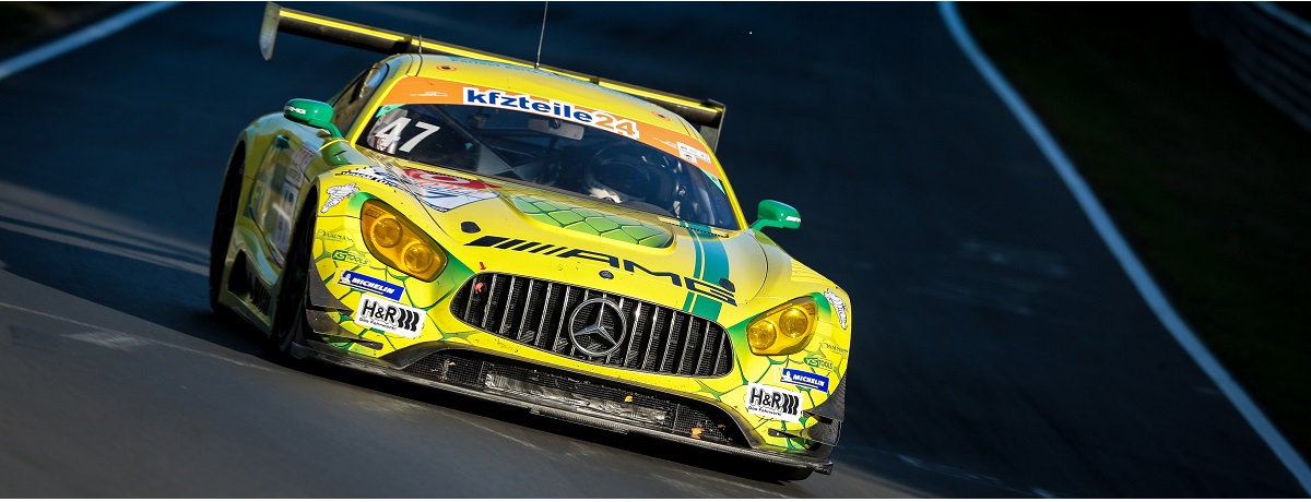 Kein himmlischer Renntag für ADAC Team Hansa Fahrer Maxi Buhk in der Grünen Hölle