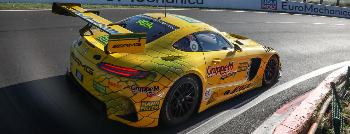 Podestplatz für ADAC Team Hansa Fahrer Maximilian Buhk bei den 12h v. Bathurst