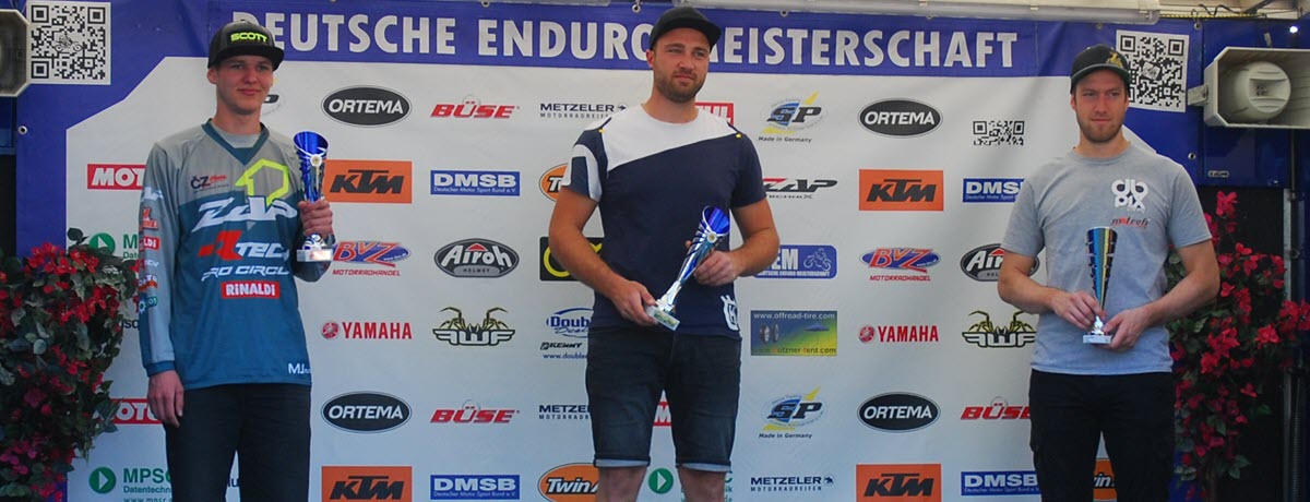 Internationale Enduro DM "Rund um Rehna" wurde zum Volltreffer