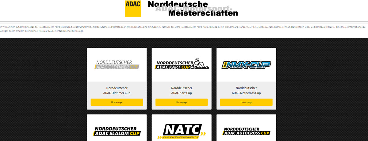 Mehrere Norddeutsche ADAC Serien für 2020 ausgesetzt
