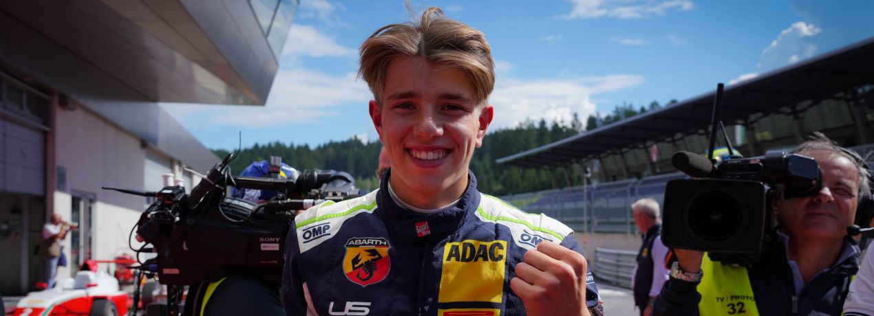 ADAC Team Hansa Fahrer, Tim Tramnitz, dominiert am Red Bull Ring