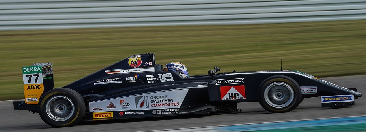 ADAC Team Hansa Fahrer Tim Tramnitz siegt auch am Hockenheimring