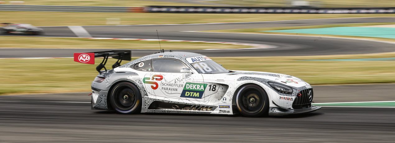 Leere Kilometer für ADAC Team Hansa Fahrer Maxi Buhk in der Lausitz