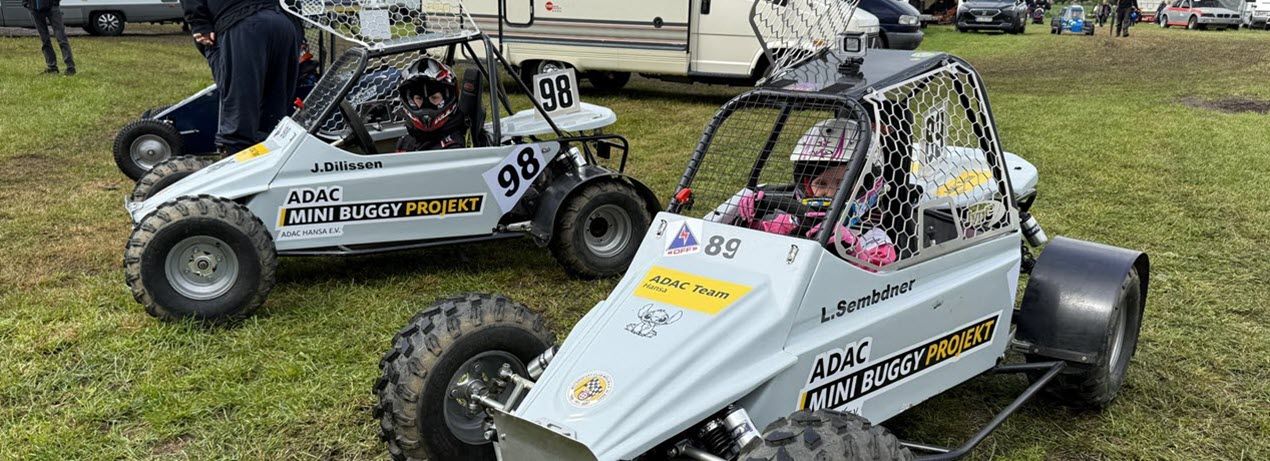 Lust auf Mini-Buggy? Diese zwei Nachwuchsfahrer sind mit Vollgas dabei!