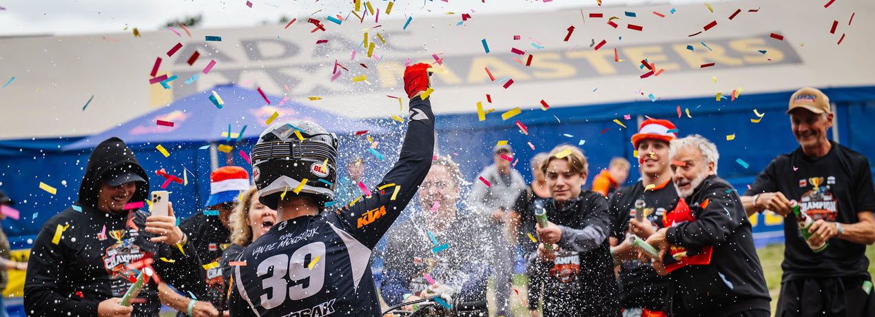 Roan van de Moosdijk ist ADAC MX Masters-Champion 2026