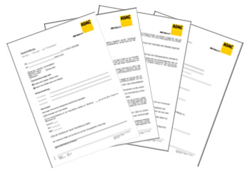 Musterausschreibung für Trainings- und Einstellfahrten