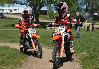 Sonne, Frühling, Motocross