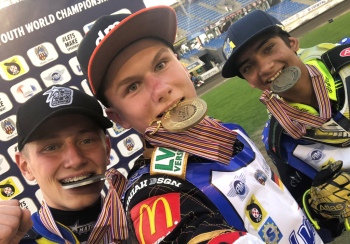 ADAC Team Hansa Fahrer Ben Ernst ist FIM-Speedway-Jugendweltmeister