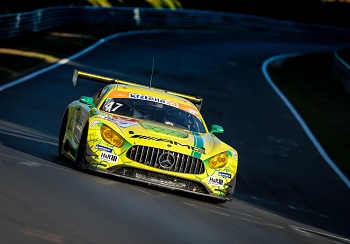 Kein himmlischer Renntag für ADAC Team Hansa Fahrer Maxi Buhk in der Grünen Hölle