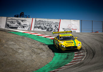 Podestplatz und Tabellenführung für ADAC Team Hansa Fahrer Maximilian Buhk in Kalifornien