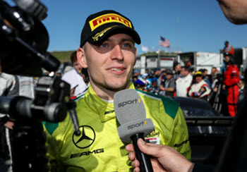 Maxi Buhk und sein Team trotzen den widrigen Bedingungen in Spa