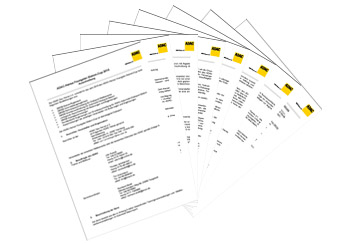 Begleitdokument für die Technische Abnahme bei Rallyes