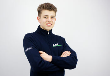Tim Tramnitz geht mit US Racing in der ADAC Formel 4 an den Start