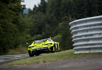 Podestplatz für ADAC Team Hansa Fahrer Buhk auf dem Nürburgring