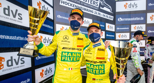 ADAC Team Hansa Fahrer, Maxi Buhk, hält die Titelhoffnung am Leben
