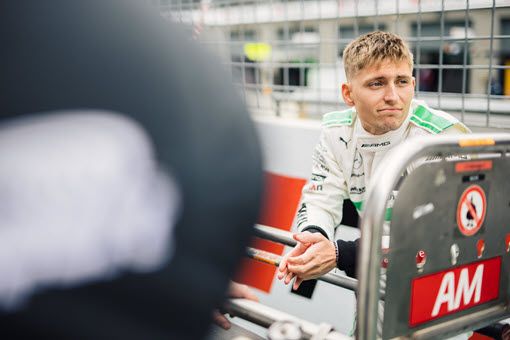 Leere Kilometer für ADAC Team Hansa Fahrer Maxi Buhk in der Lausitz