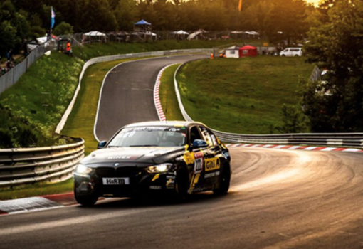 ADAC Team Hansa Fahrer Fabian Pirrone startet beim 24h Rennen am Nürburgring