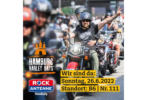 Hamburg Harley Days in Schräglage