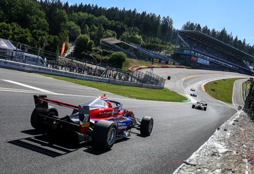 Viertes Rookie Podium für ADAC Team Hansa Fahrer, Tim Tramnitz, bei Premiere in Spa