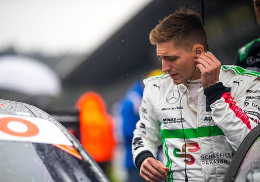 Spektakuläre Regenfahrt von ADAC Team Hansa Fahrer Maxi Buhk