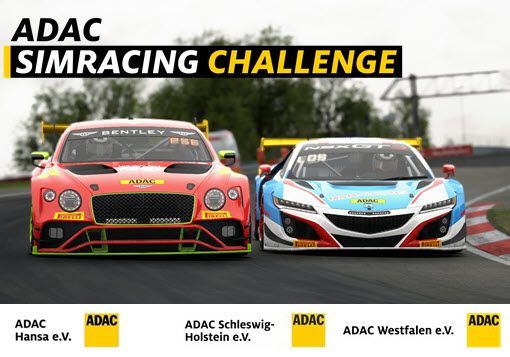 Anmeldung zur ADAC SimRacing Challenge Season 6