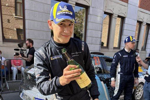 ADAC Team Hansa Fahrer Lukas Thiele startet mit Platz 2 in die Saison