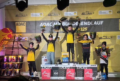 Podium und Klassensieg für ADAC Hansa Jugend MX