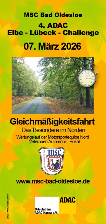 4. ADAC Elbe Lübeck Challenge des MSC Bad Oldesloe e.V.
