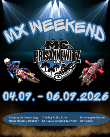 ADAC Übungs-, Trainings- und Einstellfahrt des MC Prisannewitz e.V. im ADAC